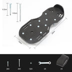 Cosmo Go 1 Paar Nagelschuhe Rasenbelüfter für Bodenbeschichtung