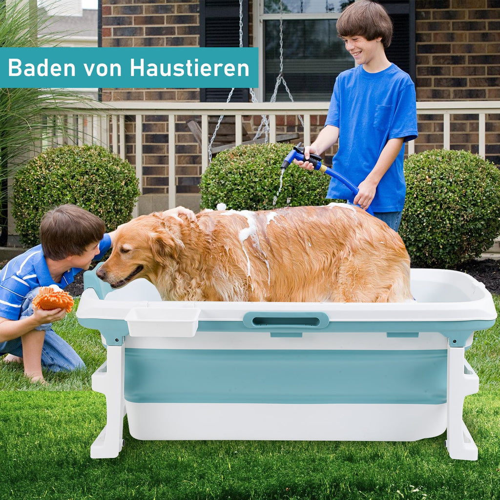 Cosmo Go Faltbare Badewanne mit Abdeckung