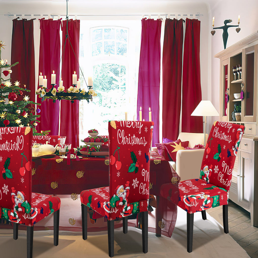 Cosmo Go Stuhlhussen Weihnachten 6er Set