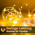Cosmo Go LED Lichterschlauch mit Timer und 8 Modi 10m-50m