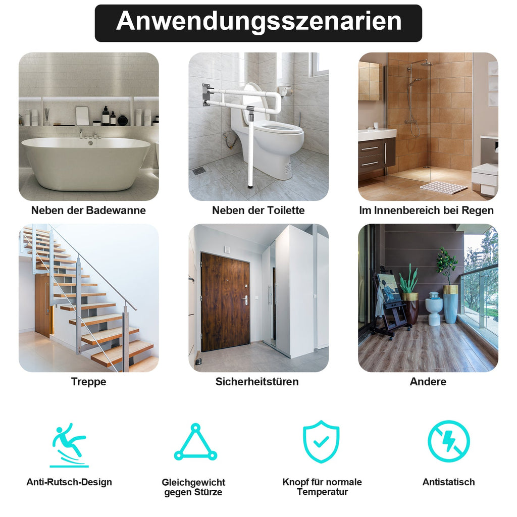 Cosmo Go Wandstützgriff Toiletten 60cm