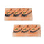 Cosmo Go Grill Salzstein BBQ 20x10x2.5CM 2er Set