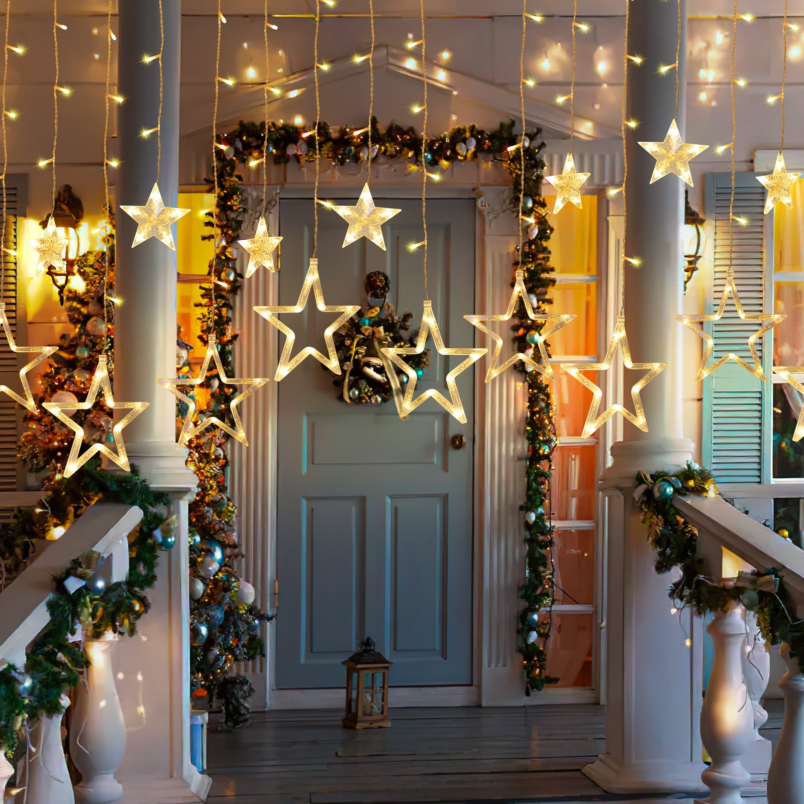 Cosmo Go Star LED Lichterkette Lichtervorhang