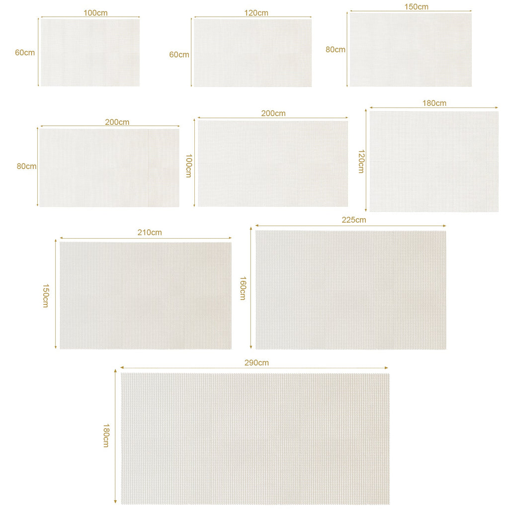 Cosmo Go Teppichunterlage Teppich rutschfeste PVC