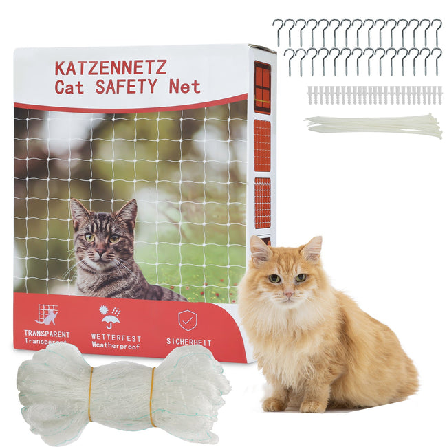 Cosmo Go Katzennetz Balkonnetz Sicherheitsnetz 3x8m Hover Image