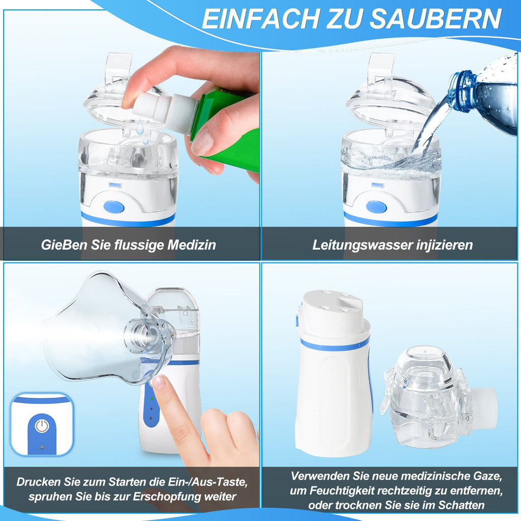 Cosmo Go Inhalator Zerstäuber für Erwachsene Kinder baby