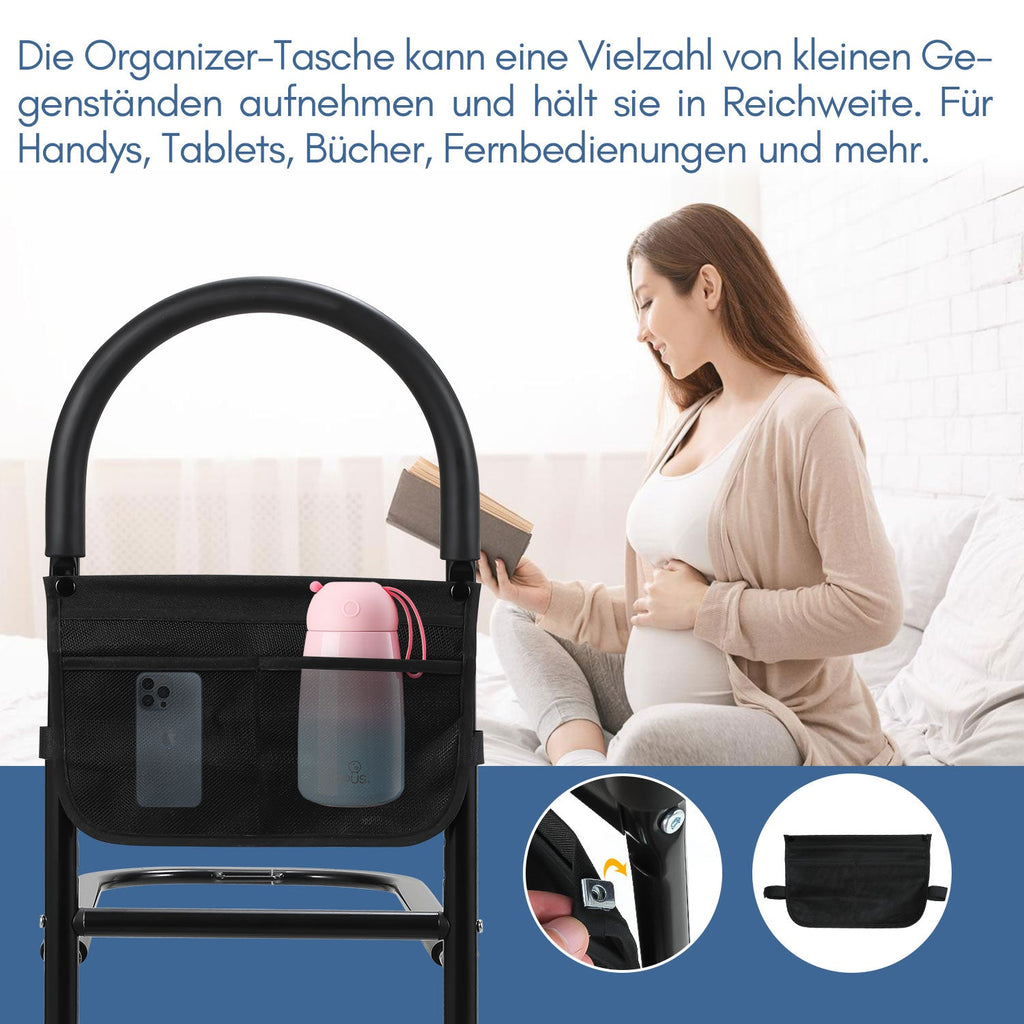Cosmo Go Aufstehhilfe Bett mit Unterstützung Beine und Lagerung Tasche