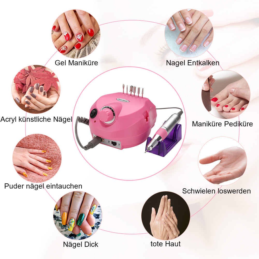 Cosmo Go Elektrische Nagelfräser Maniküre 30000U/min