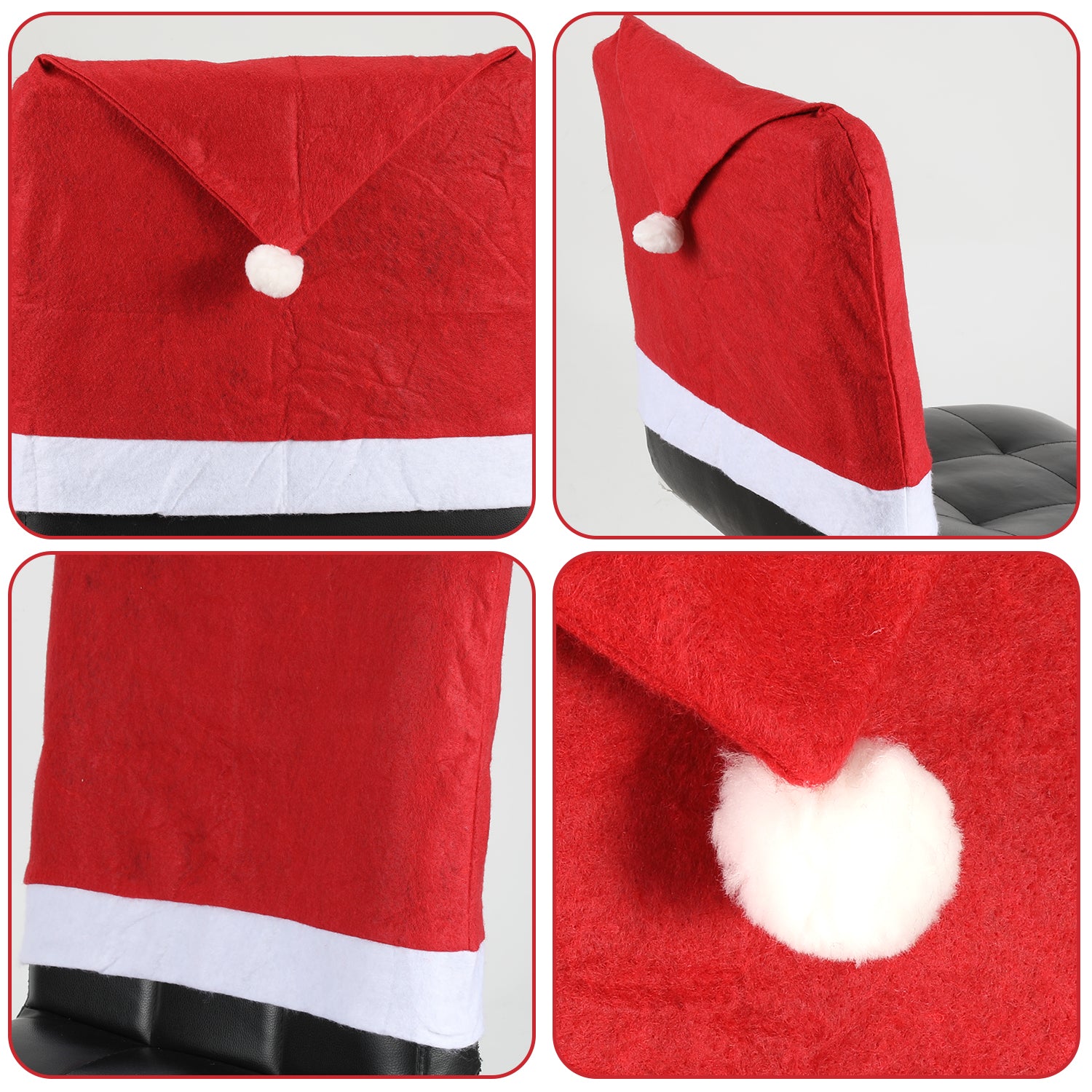 Cosmo Go Weihnachten Stuhlhussen 6er Set