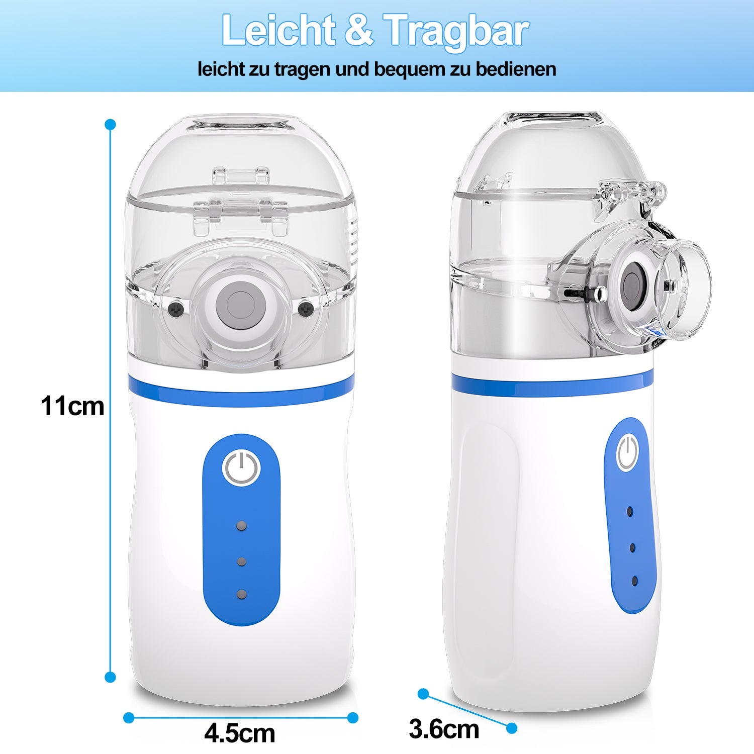 Cosmo Go Inhalator Zerstäuber für Erwachsene Kinder baby