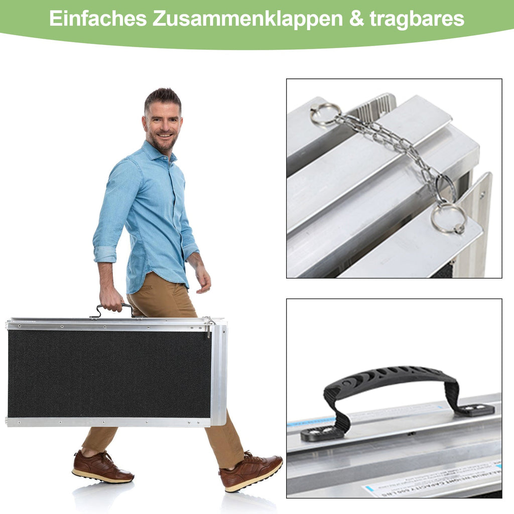 Cosmo Go Rollstuhlrampe Laderampe Alu bis 270kg