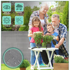 Cosmo Go Sichtschutz HDPE Windschutz Schattennetz Grün/Grau