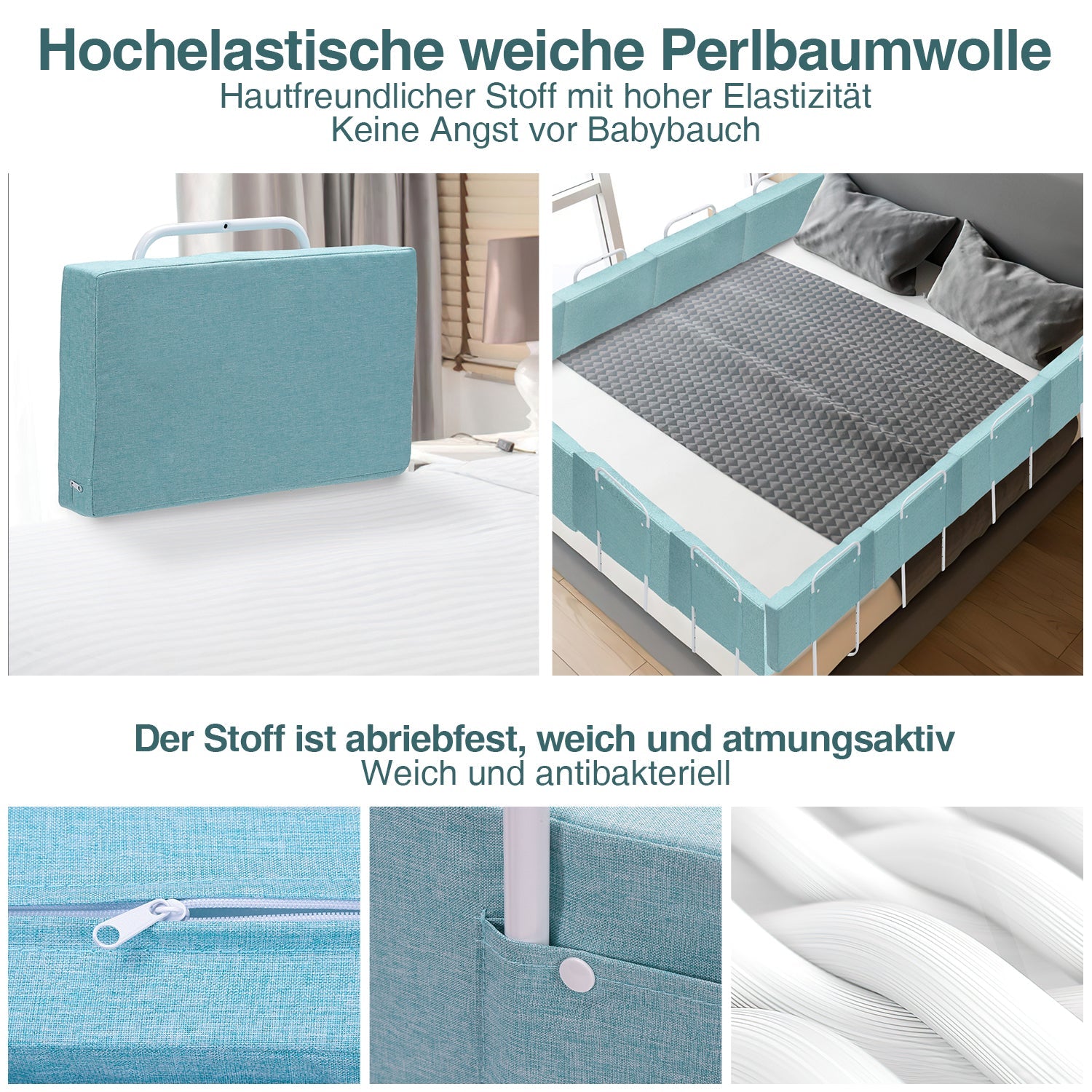 Cosmo Go Bettgitter Rausfallschutz 28cm Höhe