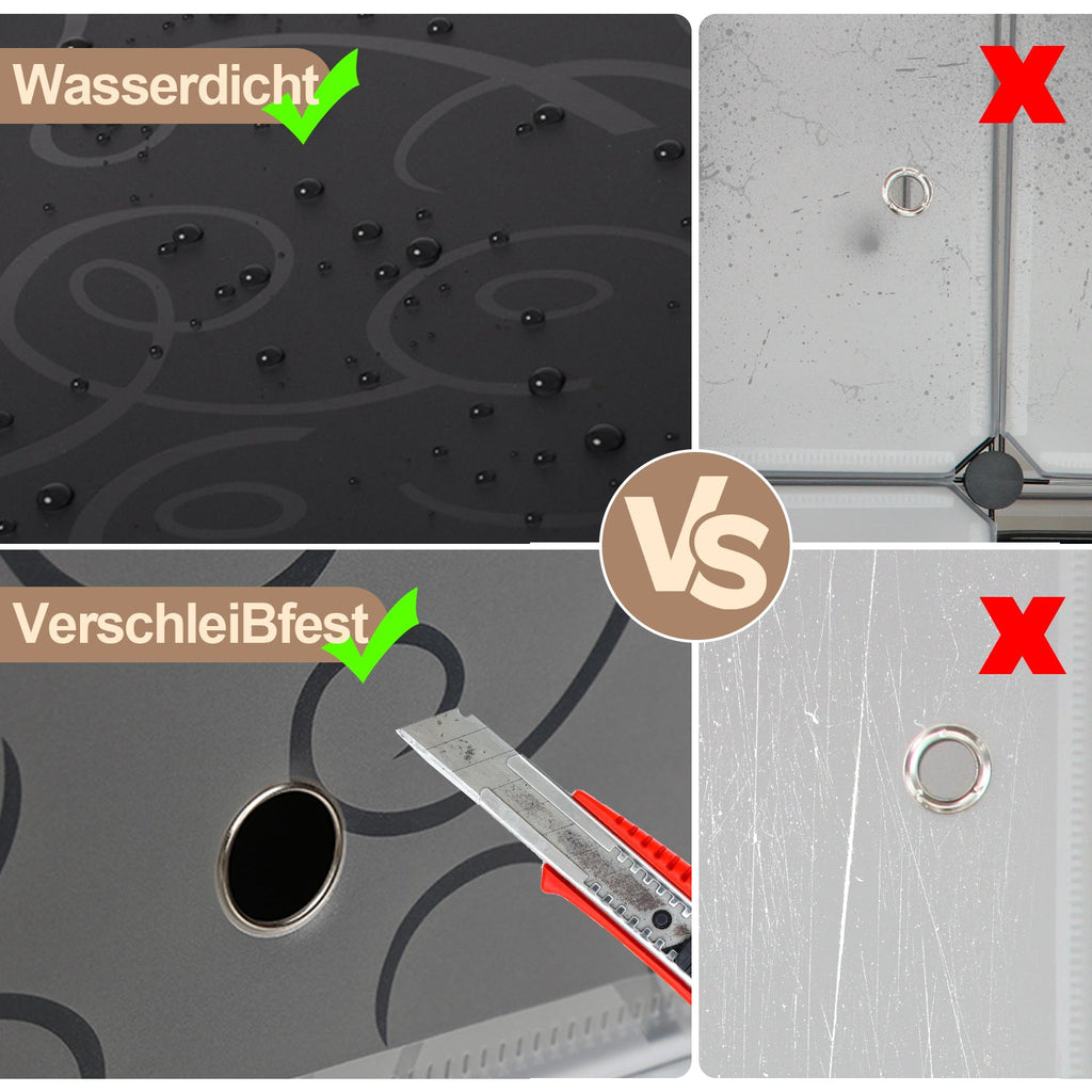 Cosmo Go Multifunktionaler Kleiderschrank mit Haken und Kleiderbügel