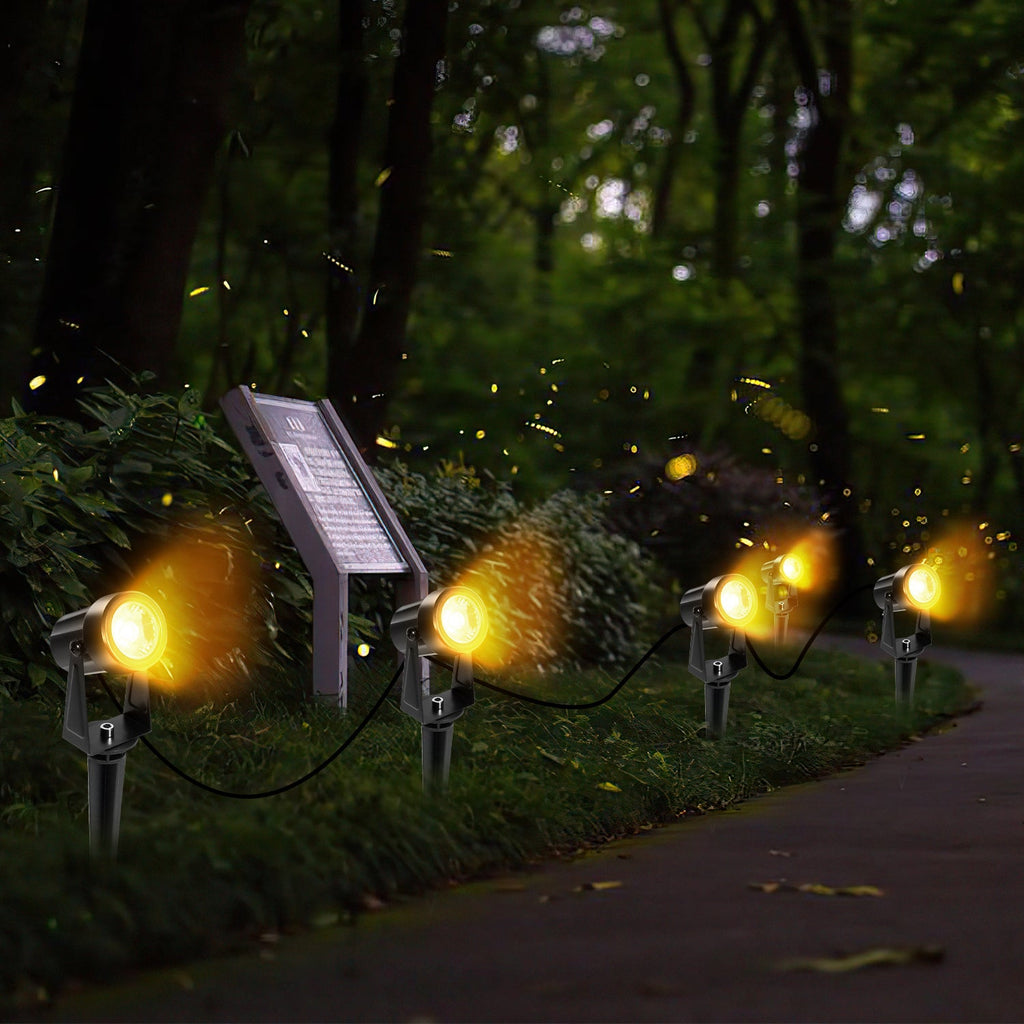 Cosmo Go LED Gartenbeleuchtung Gartenleuchte Warmweiß IP65 6er Set