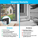 Cosmo Go Fliegengitter Fenster Insektenschutz Anthrazit