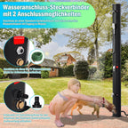 Cosmo Go 40L Solardusche Gartendusche Inkl. Schutzhaube und Handbrause