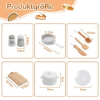 Cosmo Go Spielzeugküche Kinderspielzeug aus Holz