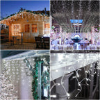 Cosmo Go LED Eisregen Lichterkette 200/400/600 LEDs