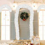 Cosmo Go Weihnachtsgirlande Girlande Weiß 2M 6 Stück