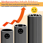 Cosmo Go PVC Sichtschutzmatte mit Kabelbindern W-Struktur Verstärkung