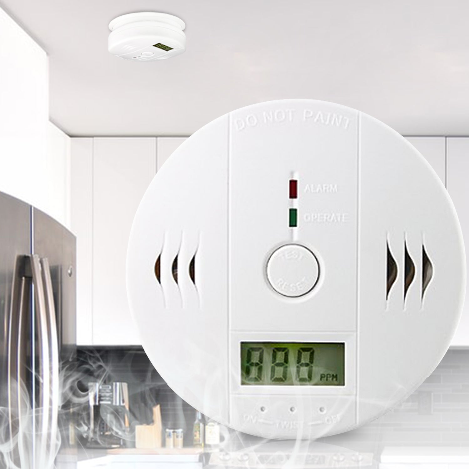 Cosmo Go CO Melder Feuermelder Kohlenmonoxidmelder