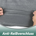 Cosmo Go Sichtschutz HDPE Windschutz Schattennetz Grün/Grau