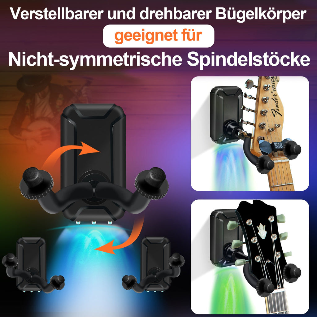 Cosmo Go Gitarrenhalter Gitarrenwandhalter Gitarrenständer