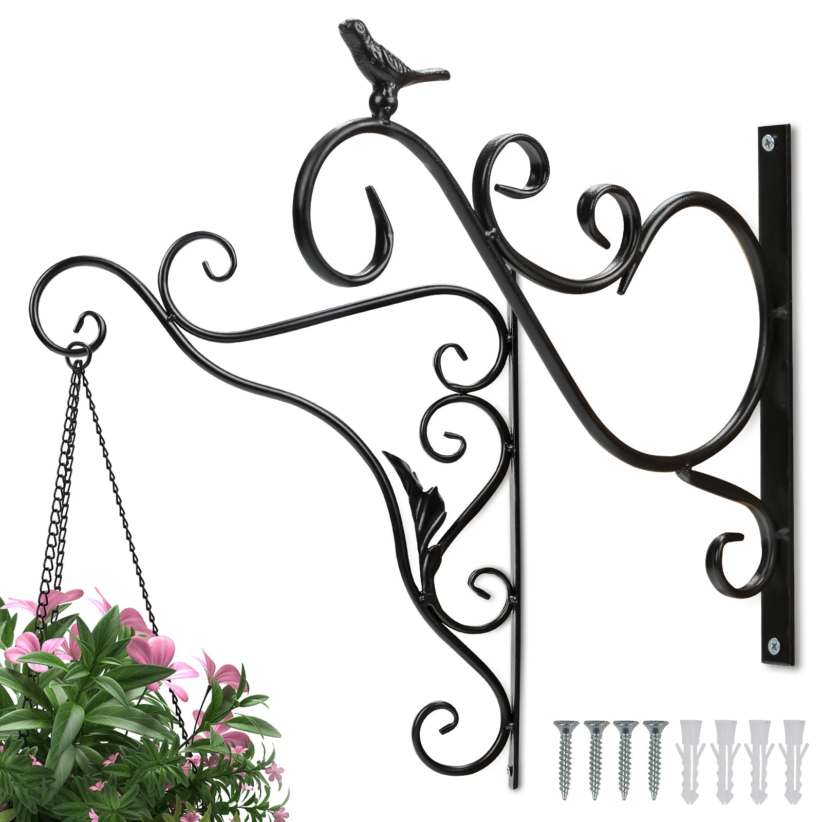 Cosmo Go 2x Blumenampel Wandhalterung