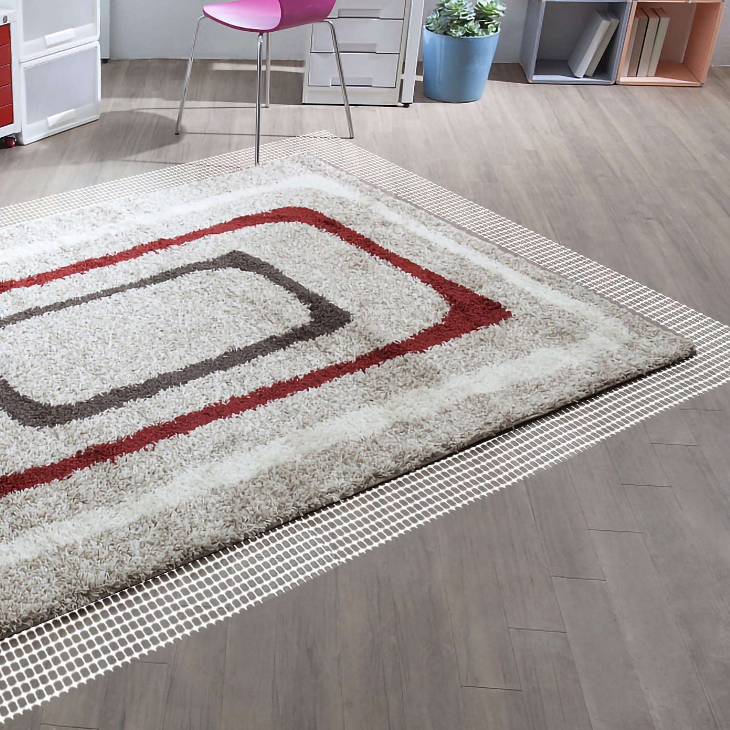 Cosmo Go Teppichunterlage Teppich rutschfeste PVC