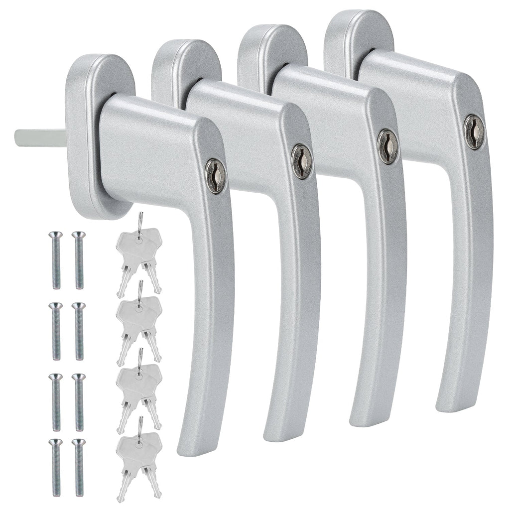 Cosmo Go Fenstergriff Abschließbar Aluminium mit Key