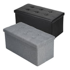 Cosmo Go Sitzhocker mit Stauraum Aufbewahrungsbox 76x38x38cm