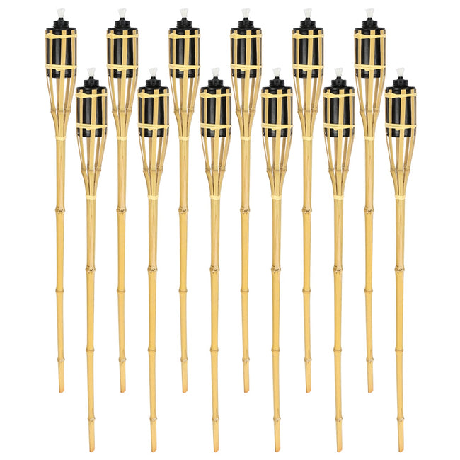 Cosmo Go 12er Set Gartenfackeln mit Docht Hover Image