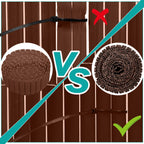 Cosmo Go PVC Sichtschutzmatte mit Kabelbindern