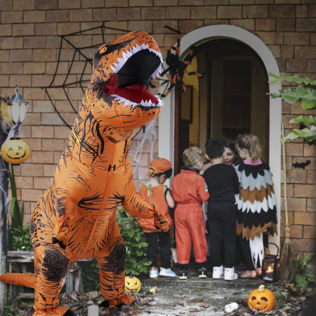 Cosmo Go Aufblasbares Dino Kostüm Erwachsene 200cm