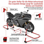 Cosmo Go Motorradständer Motorradheber Vorne/Hinten