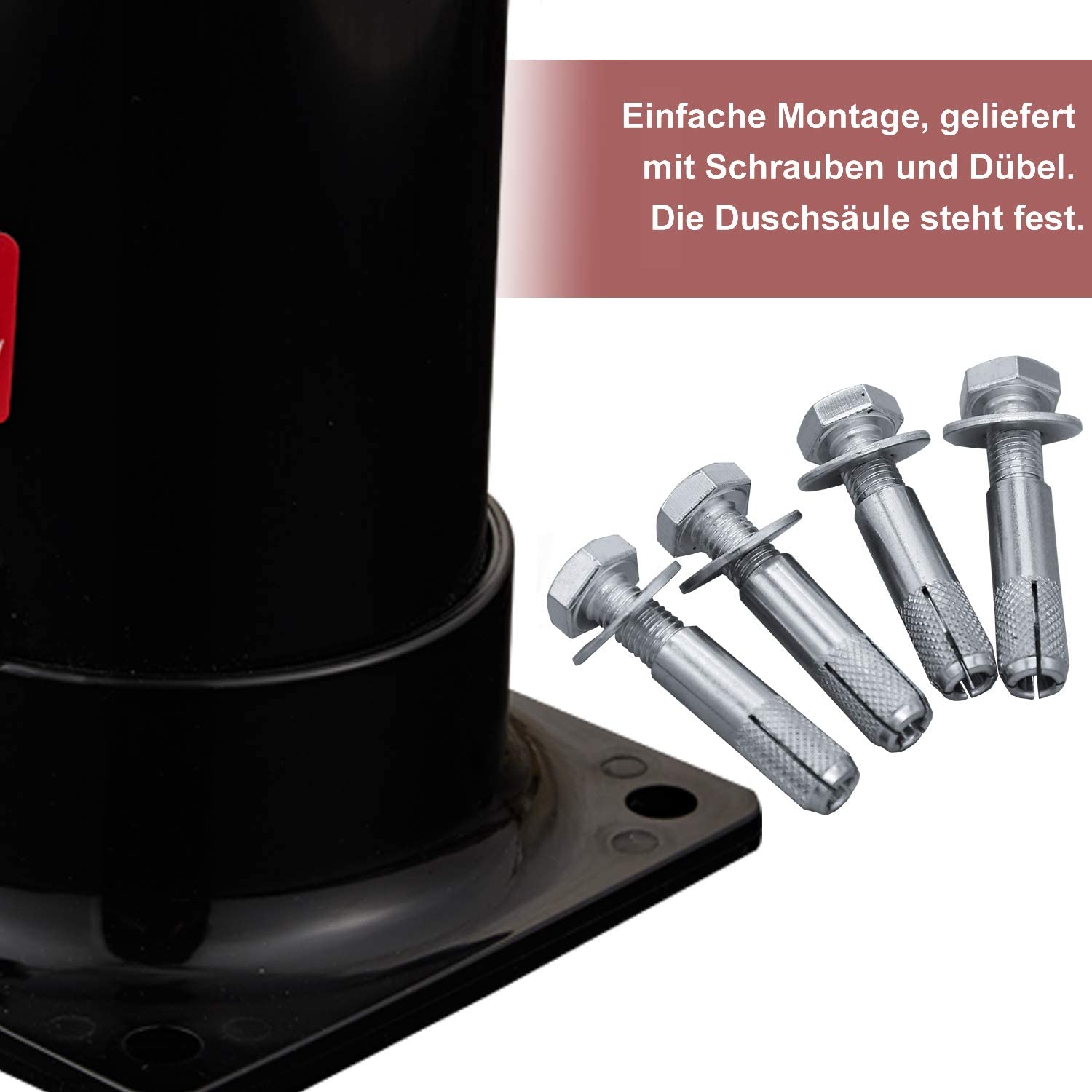 Cosmo Go 20L Solardusche mit Duschkopf