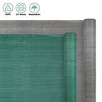 Cosmo Go Sichtschutz HDPE Windschutz Schattennetz Grün/Grau