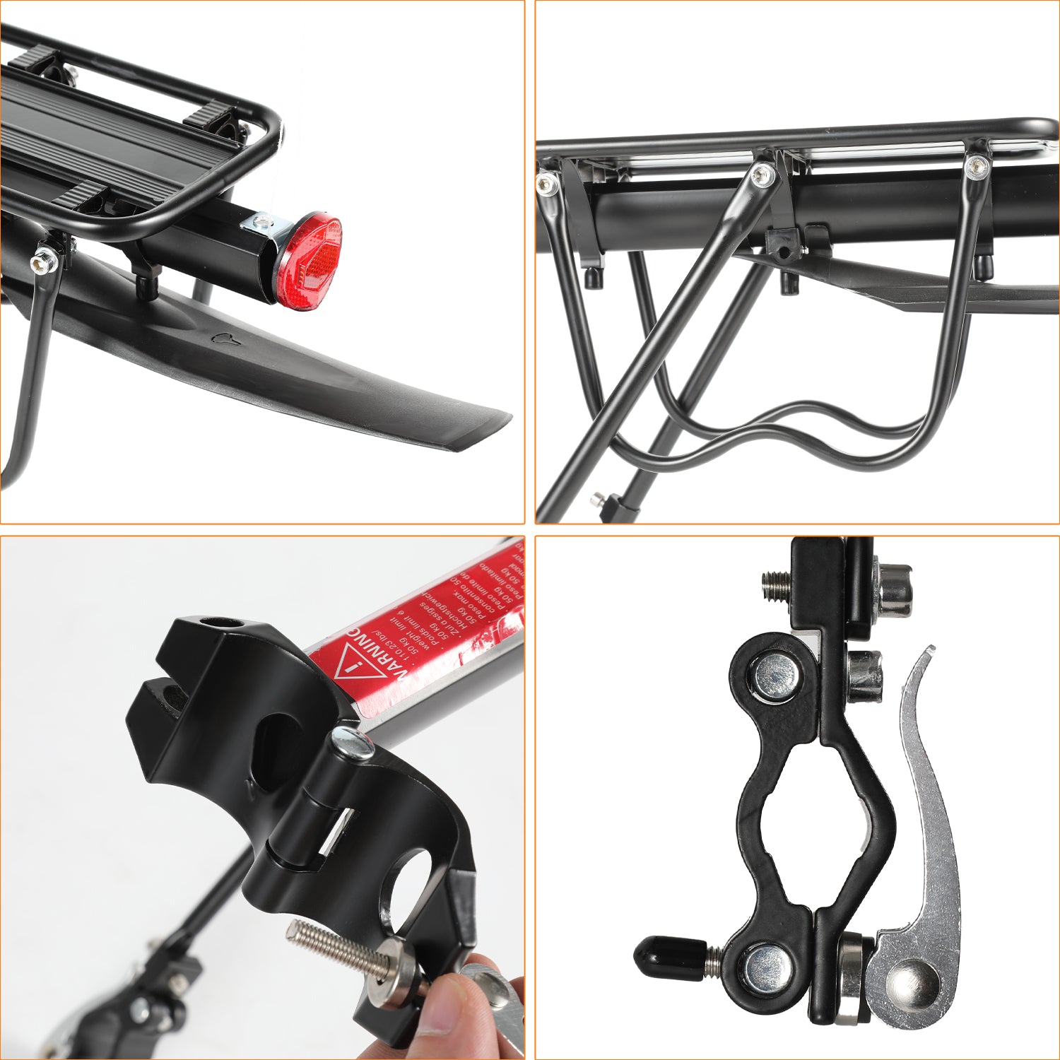 Cosmo Go Fahrrad Gepäckträger Universal für 24-29 Zoll