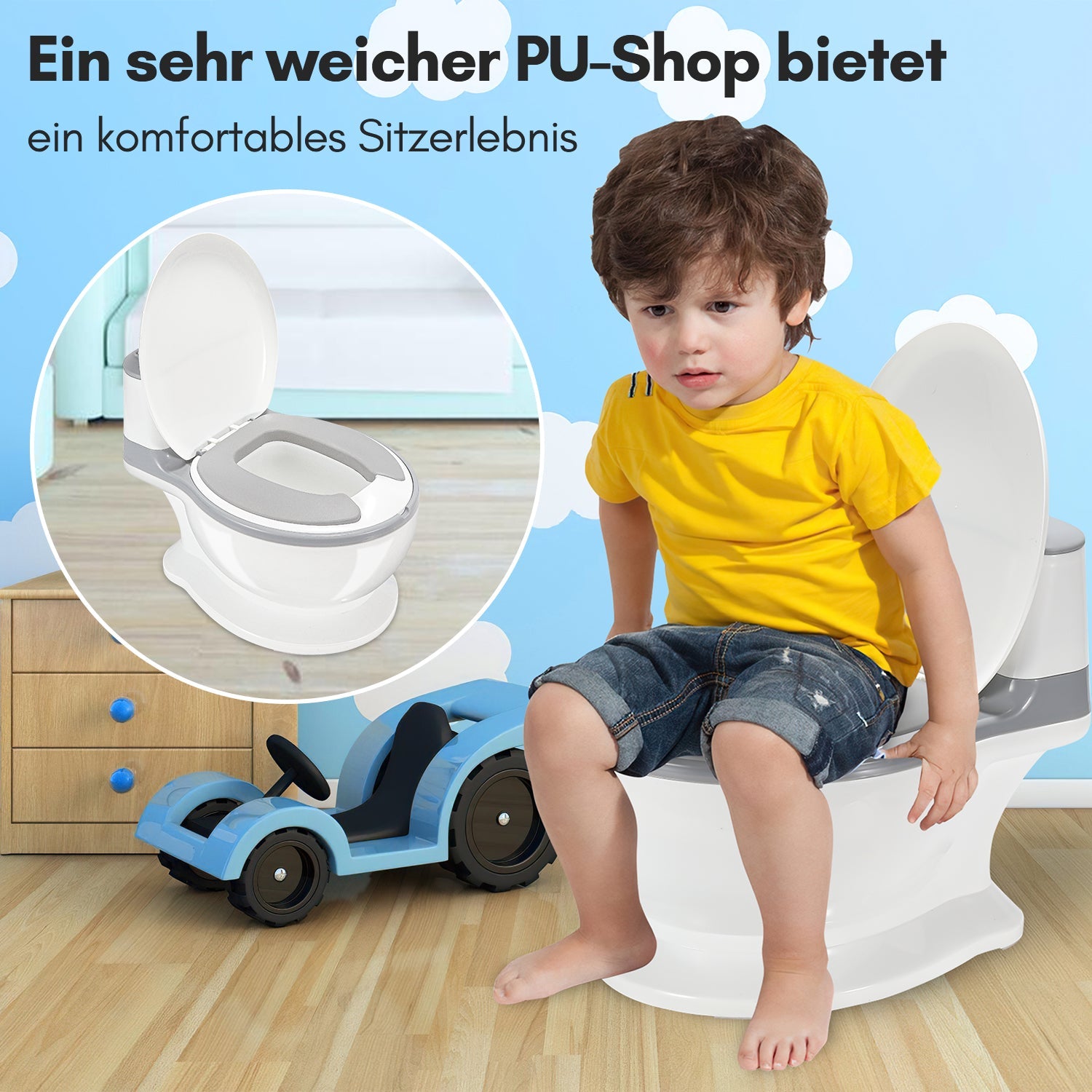 Cosmo Go Töpfchen Toilettentrainer Kleinkinder