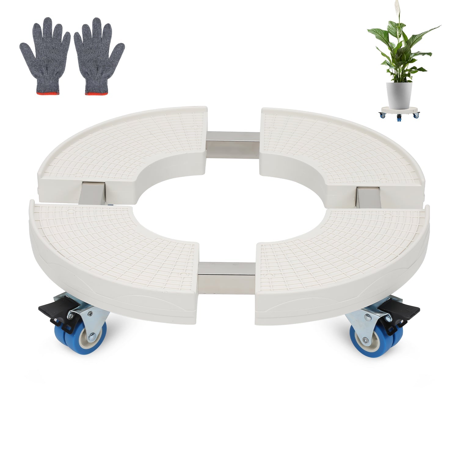 Cosmo Go Pflanzenroller mit Rollen Tragkraft 200 kg