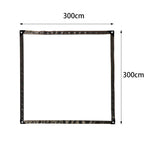 Cosmo Go Transparente Plane Wasserdichte mit ösen