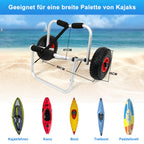 Cosmo Go Faltbarer Kajakwagen Bootswagen 75kg