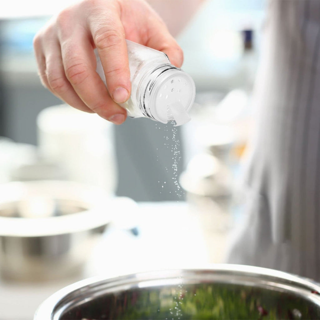 Cosmo Go Drehdeckel Gewürzflasche Gewürzkörnerbehälter 12 Stück