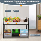 Cosmo Go Getränkekistenregal für 6 Kästen 105*85*32CM