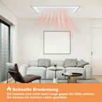 Cosmo Go Infrarotheizung Elektroheizer Decke WIFI 360/770W