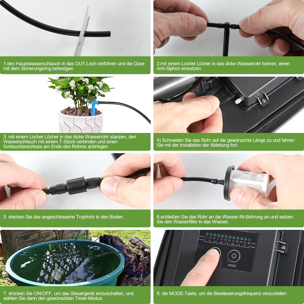 Cosmo Go Solar Bewässerungssystem Pflanzenbewässerung