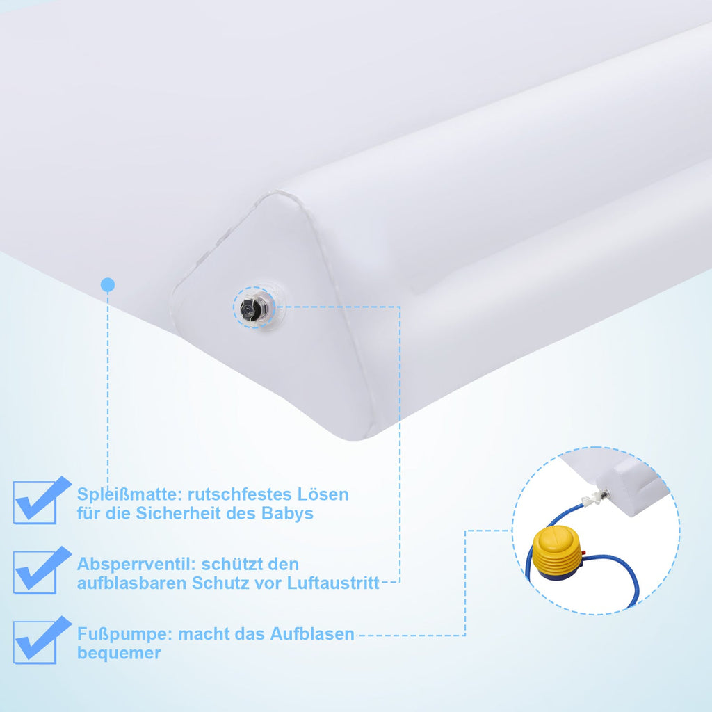 Cosmo Go 2x  Aufblasbaren Bettgitter 120cm