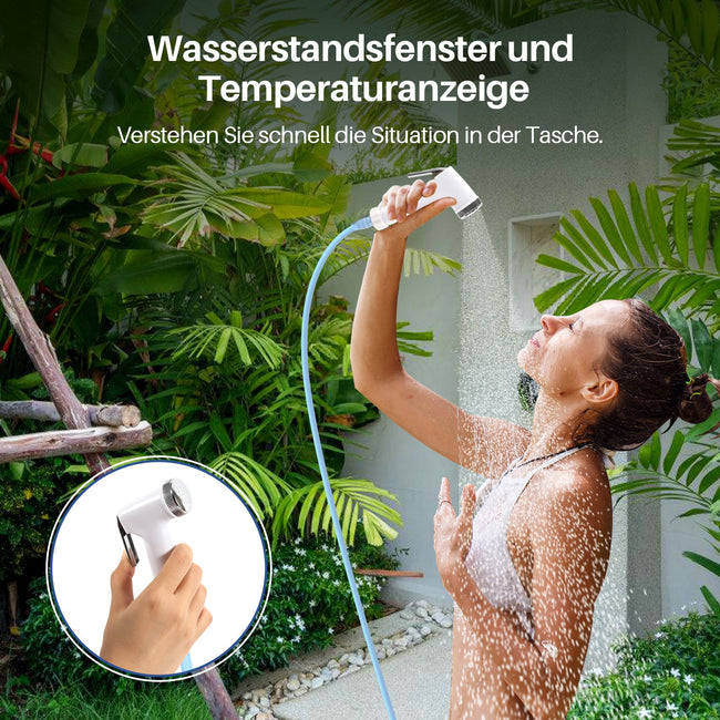 Cosmo Go Campingdusche 12L Tragbarmit Fusspumpe Main Image