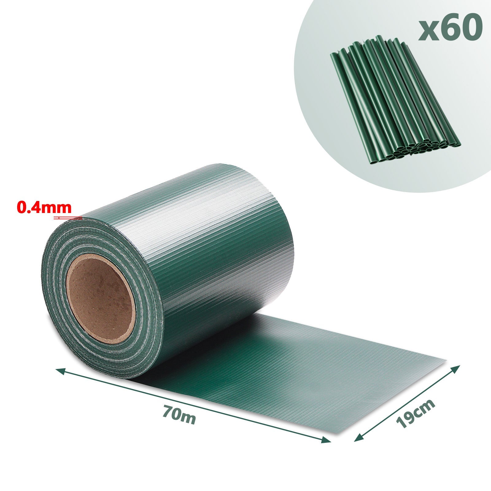 Cosmo Go Sichtschutzstreifen Sichtschutzfoli 70m